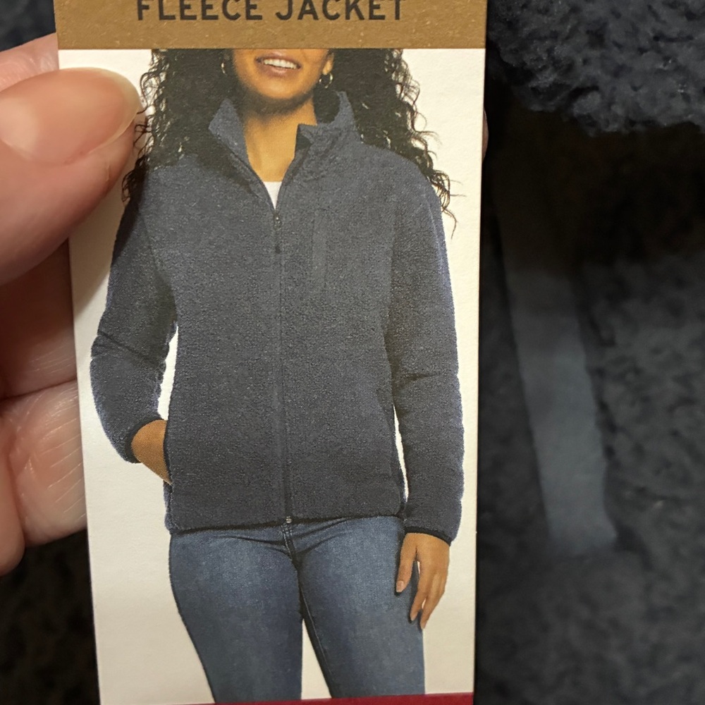 Women’s Eddie Bauer Full Zip Fleece Jacket Size XL NWT